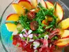 Special Salad with Arugula and Nectarines