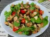 Apples and Turkey Fillet Salad