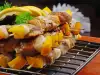 Turkey Skewers with Vegetables