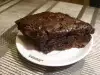 Chocolade brownie met walnoten