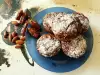 Chocolate Muffins with Dates and Almonds