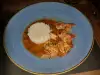 Shrimp with Red Sauce and Basmati Rice