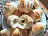 Mis croissants dulces con crema