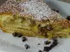 Leichter Kuchen mit Äpfeln und Kekse