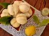 Galletas pegadas con crema de limón