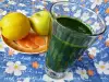 Green Smoothie with Spinach and Apple