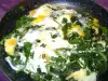 Fresh Spinach with Eggs