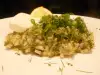 Arroz con espinacas y limón al estilo griego (Spanakorizo)