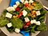 Spinach Salad with Cashews and Strawberries