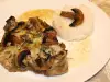 Pork Chops with Mushrooms and Blue Cheese