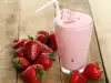 Dairy Strawberry Cocktail