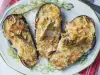 Stuffed Eggplants with Chicken Meat