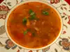 Lentil Soup with Pumpkin and Tomatoes