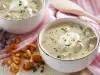 Creamy Mushroom and Cauliflower Soup