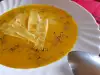 Swiss Pumpkin Soup with Cheese