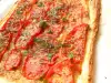 Provencal Tart with Tomatoes (Tomato Tarte Provencale)