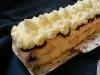 Terrina de nata con cerezas