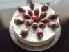 Biscotti Cake with Strawberries and Cream