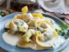 Tortellini with Gorgonzola Sauce