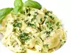 Tortellini with Spinach