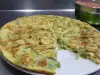 Tortilla cu usturoi verde