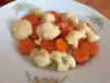 Simple Cauliflower and Carrot Pickle