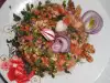 Turkish Salad with Tomatoes and Parsley