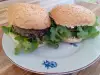 Hamburguesas veganas caseras