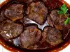 Stewed Pork Neck Steaks