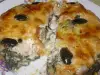 Casserole with Chicken Meat and Spinach